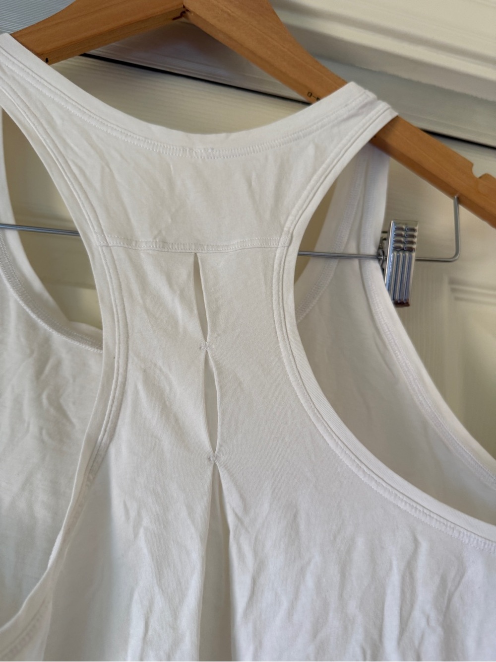 lululemon athletica White Racerback Tank - Picture 3 of 3